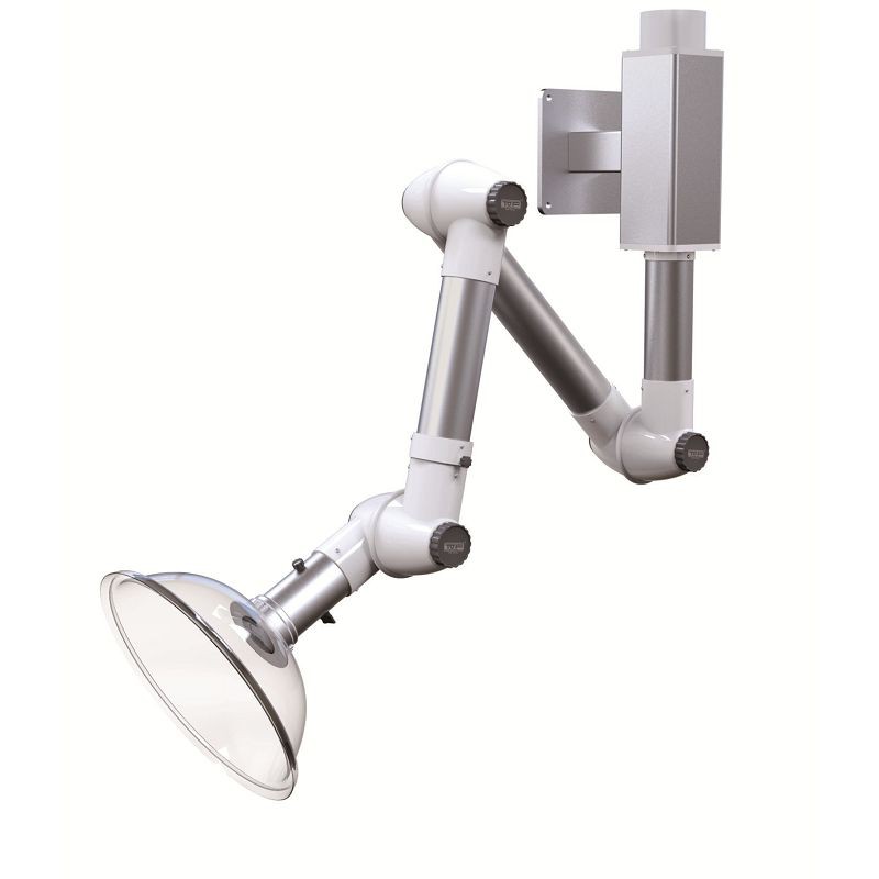 Double-Section Lab Extraction Arm